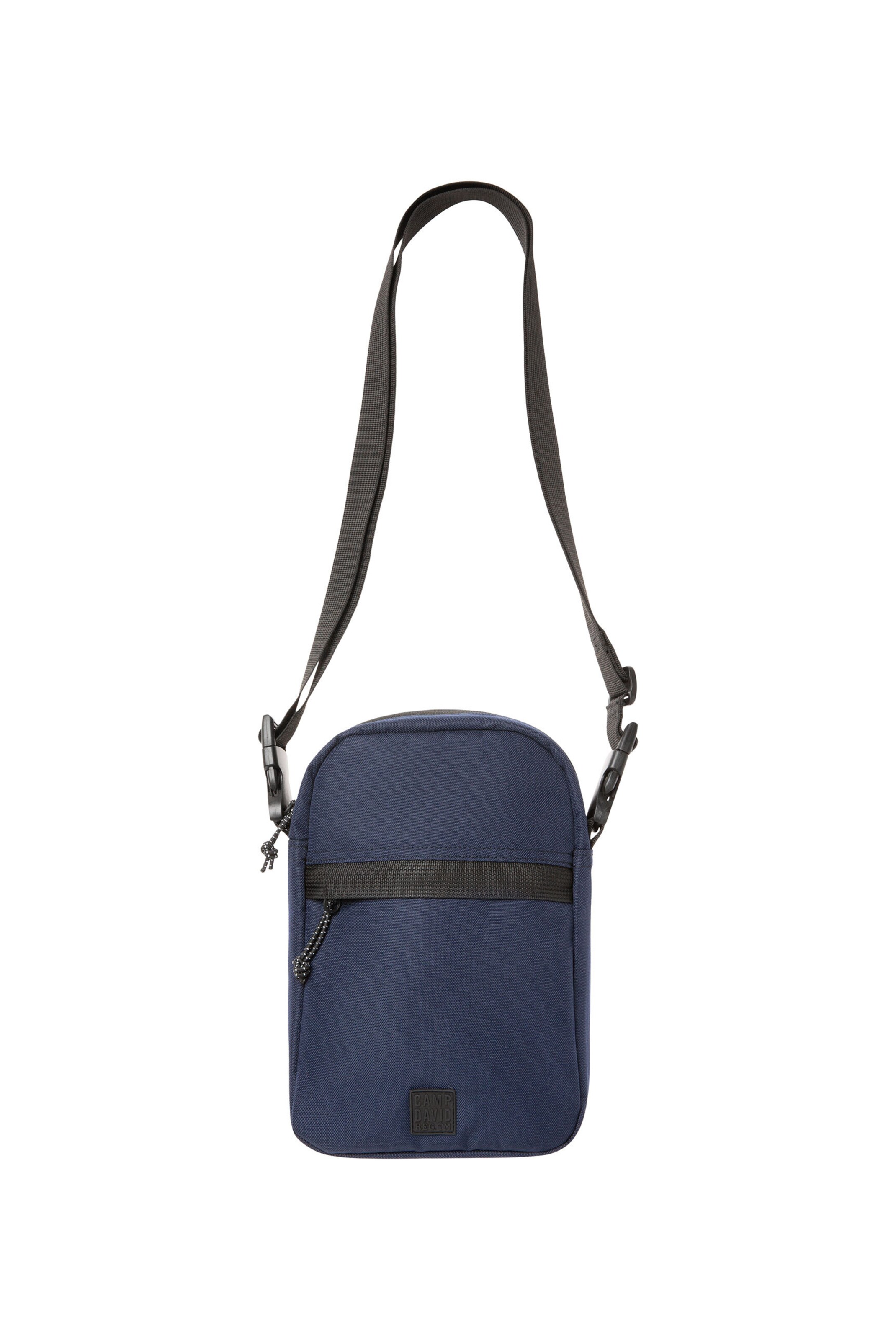 CAMP DAVID Leichte Crossbody Bag in Blau: Vorderseite