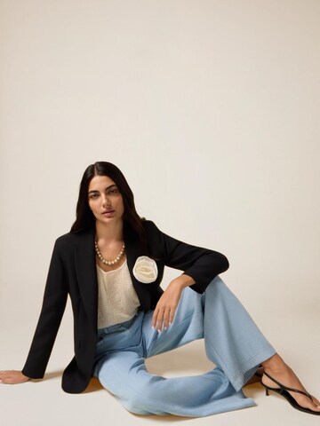 Baggy Pantalon oltre en bleu