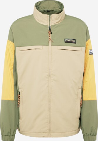 NAPAPIJRI Between-Season Jacket 'BOYD' in Green: front