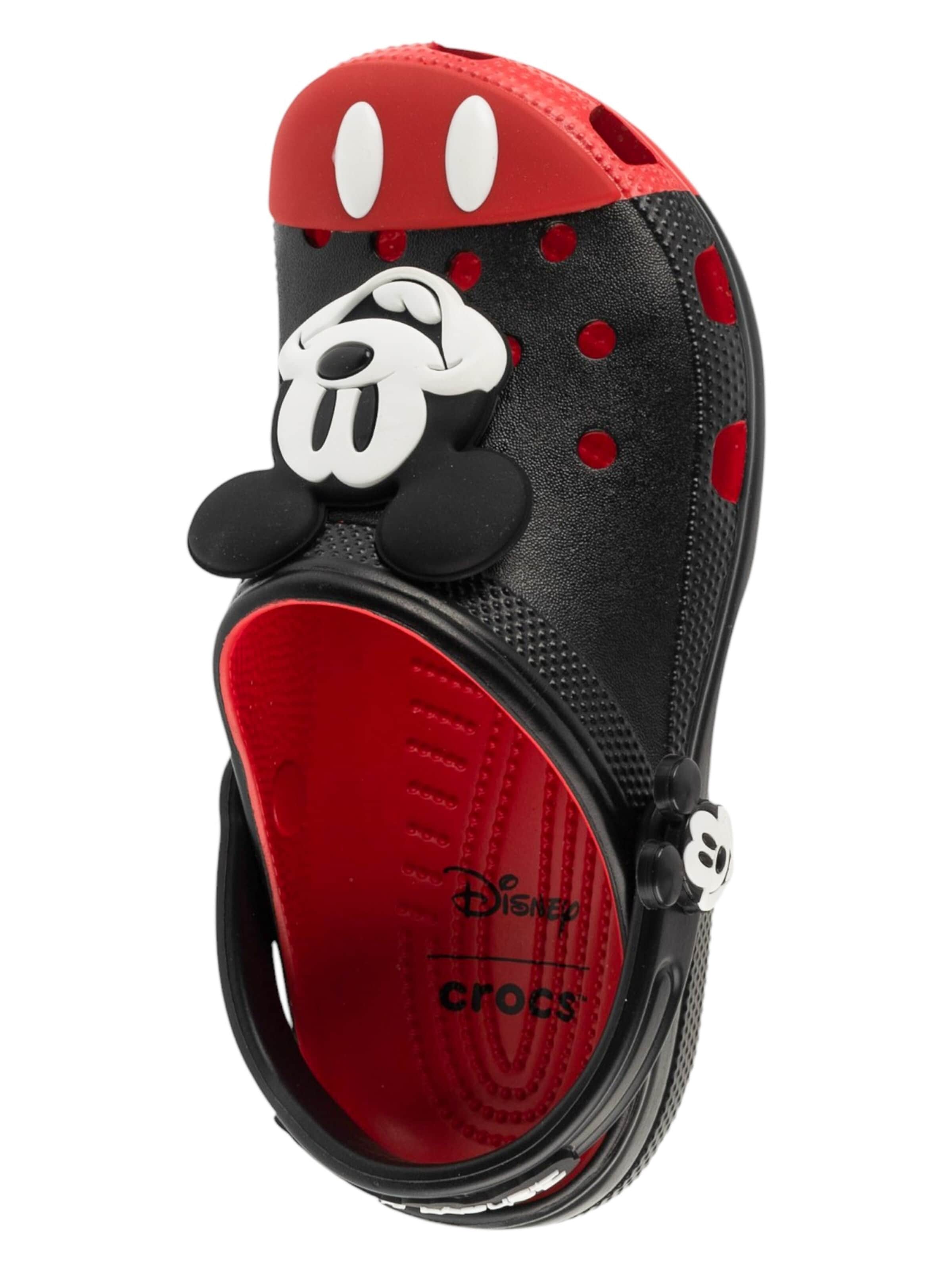 Crocs Clogs 'Mickey Mouse Classic Clog' in Zwart