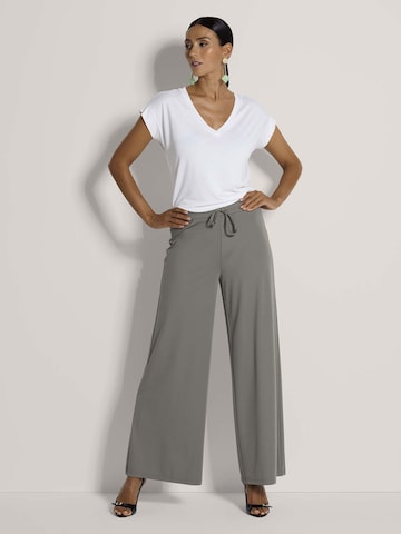 Wide Leg Pantalon MADELEINE en vert