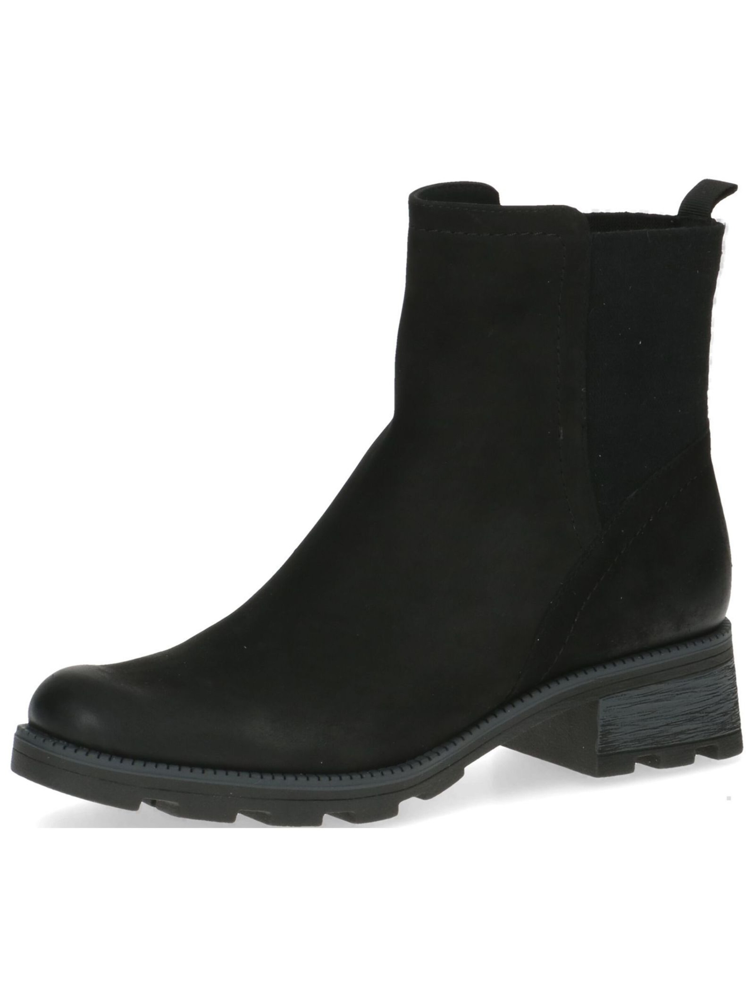 Bottines CAPRICE en noir : devant