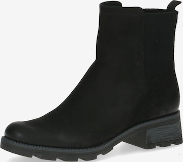 Bottines CAPRICE en noir : devant