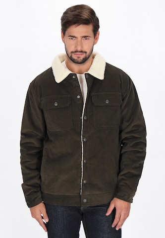 DreiMaster Vintage Tussenjas in Groen: voorkant