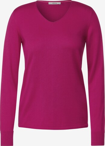 CECIL Pullover i pink: forside