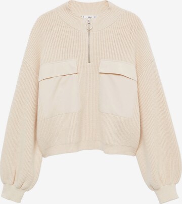 MANGO Pullover in Beige: predná strana