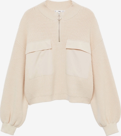 MANGO Pullover in beige, Produktansicht