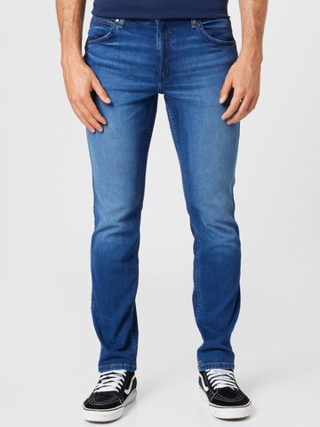 Regular Jeans 'GREENSBORO' de la WRANGLER pe albastru: față