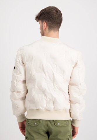 ALPHA INDUSTRIES Prehodna jakna | bela barva