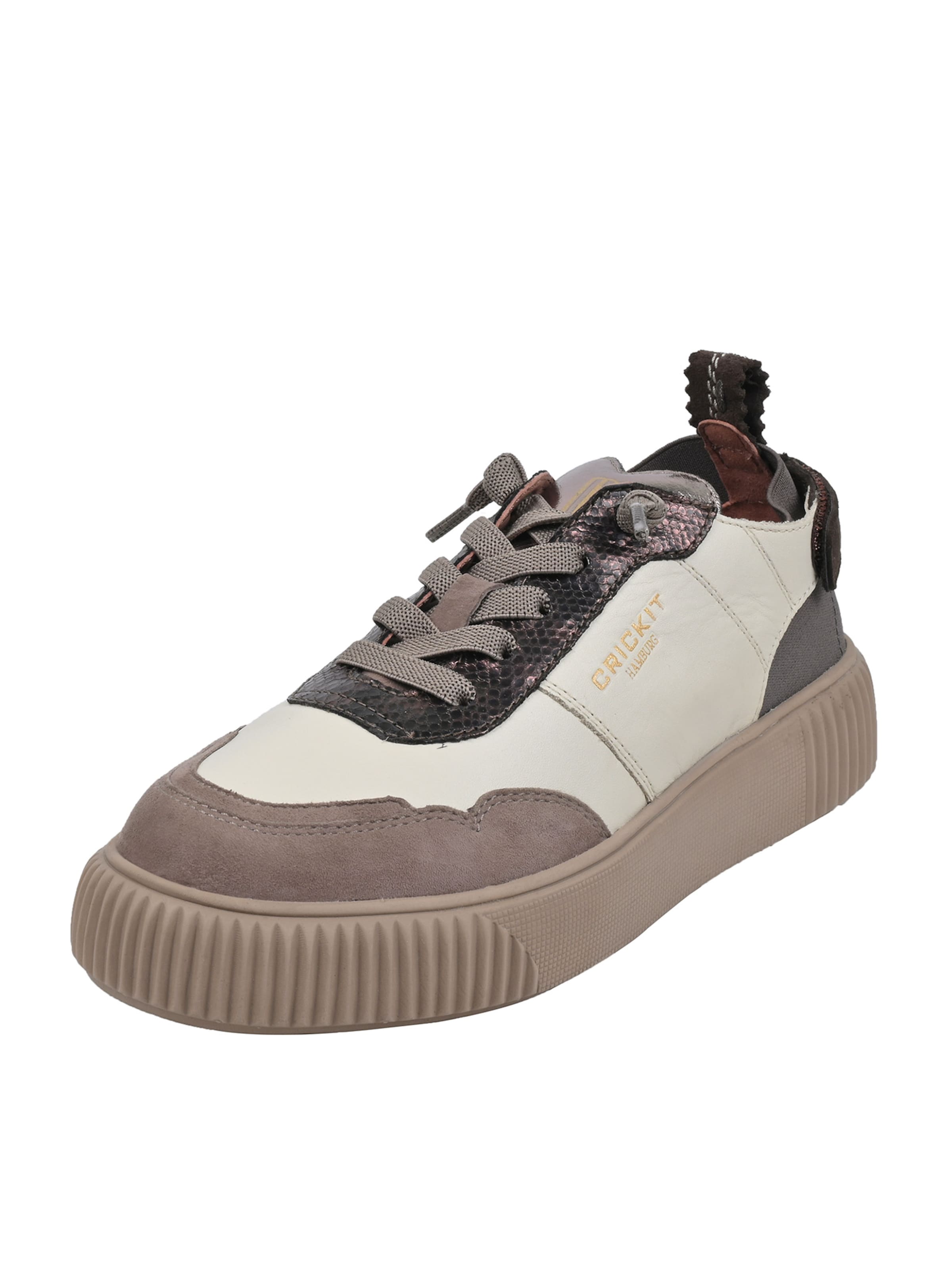 Crickit Sneakers laag 'Paria' in Beige: voorkant