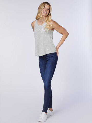 Oklahoma Jeans Top in Grau