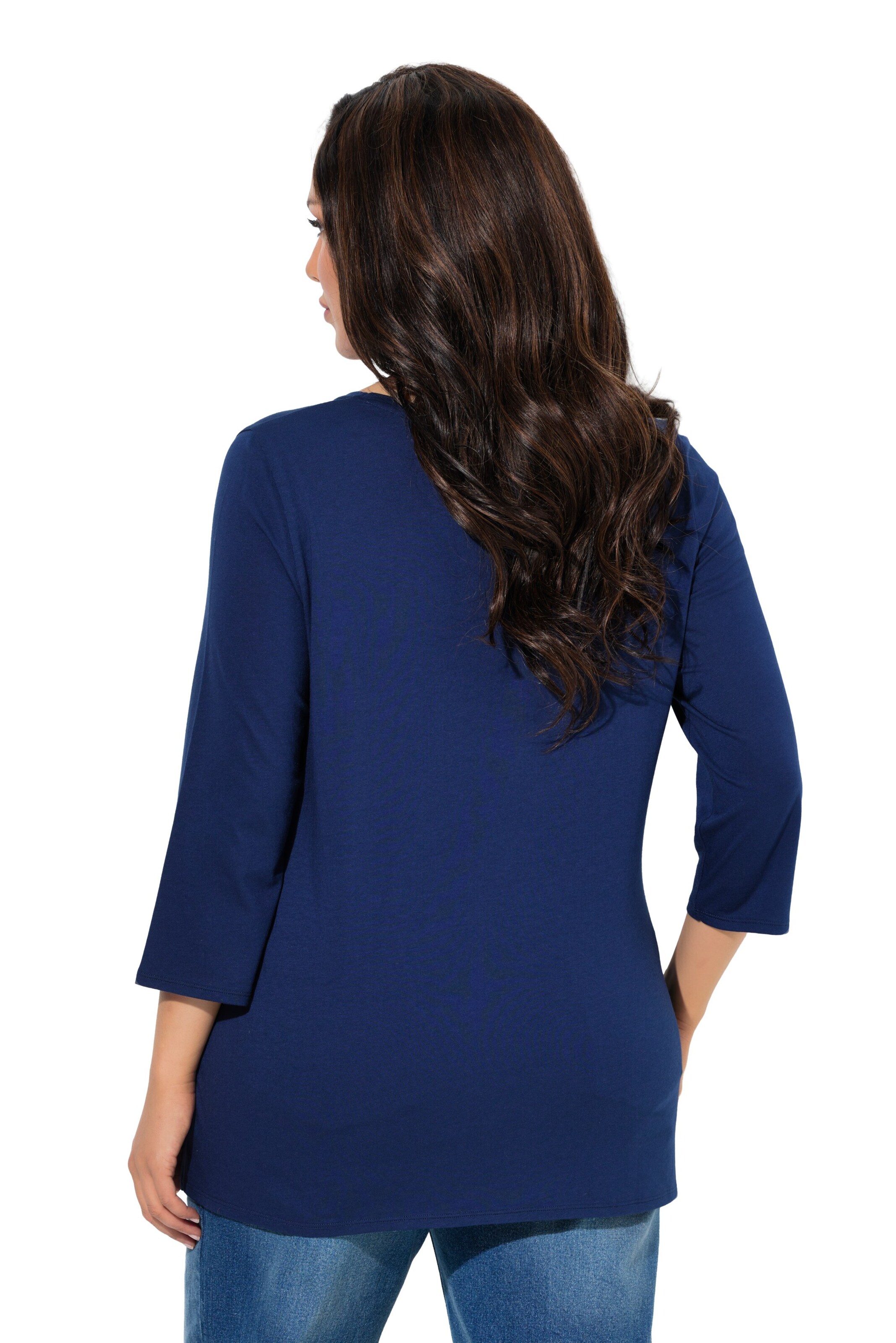 Ulla Popken Shirt in Blau