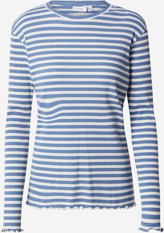 VILA Shirt 'THESSA' in Blauw: voorkant