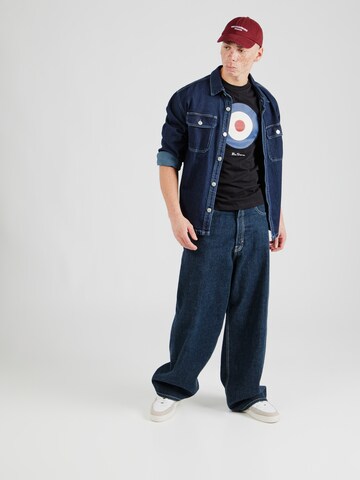 T-Shirt 'Signature Target' Ben Sherman en noir