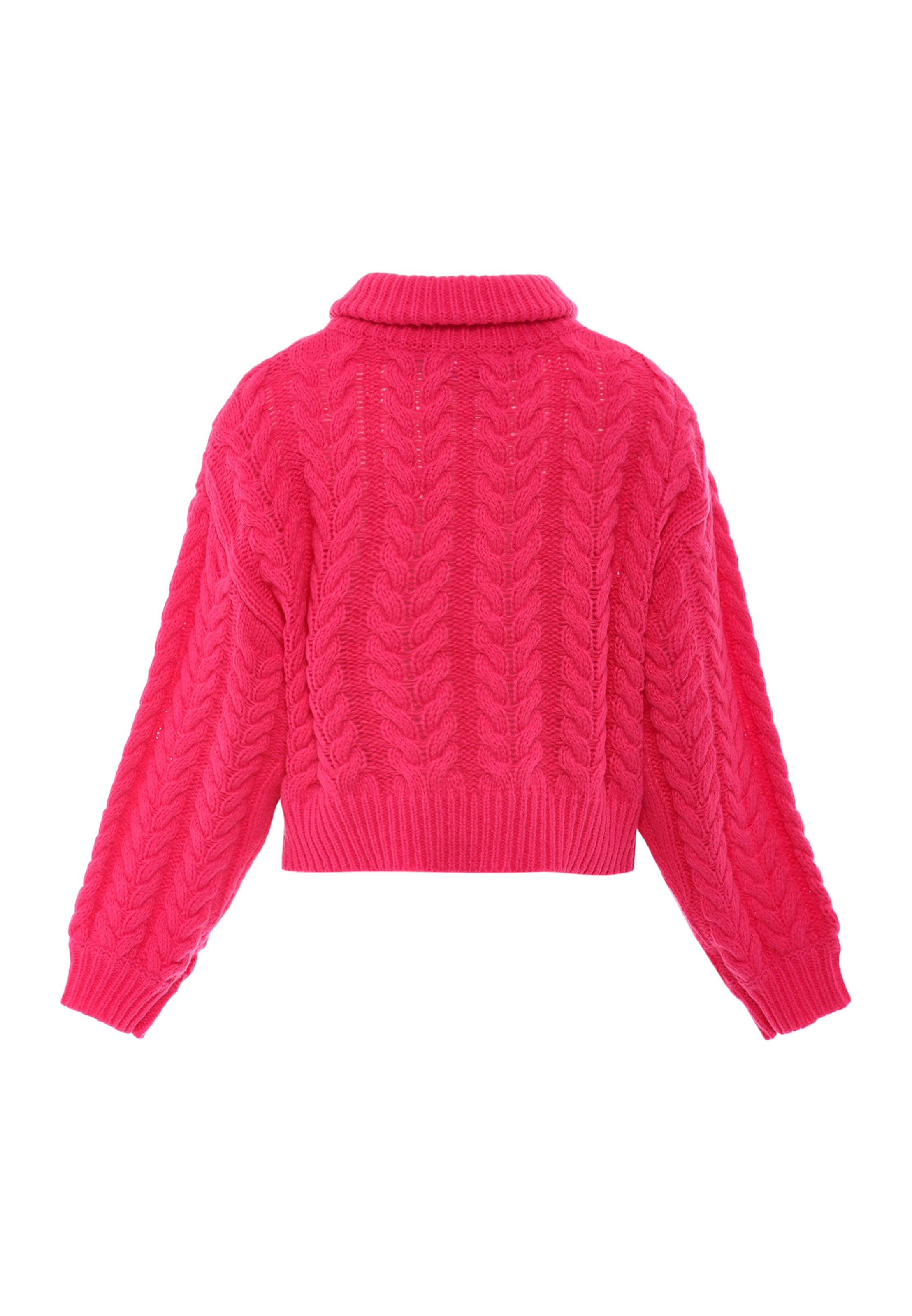 MYMO Neuletakki värissä vaaleanpunainen