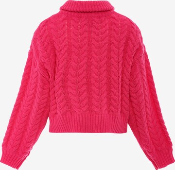 Sookie Knit Cardigan in Pink