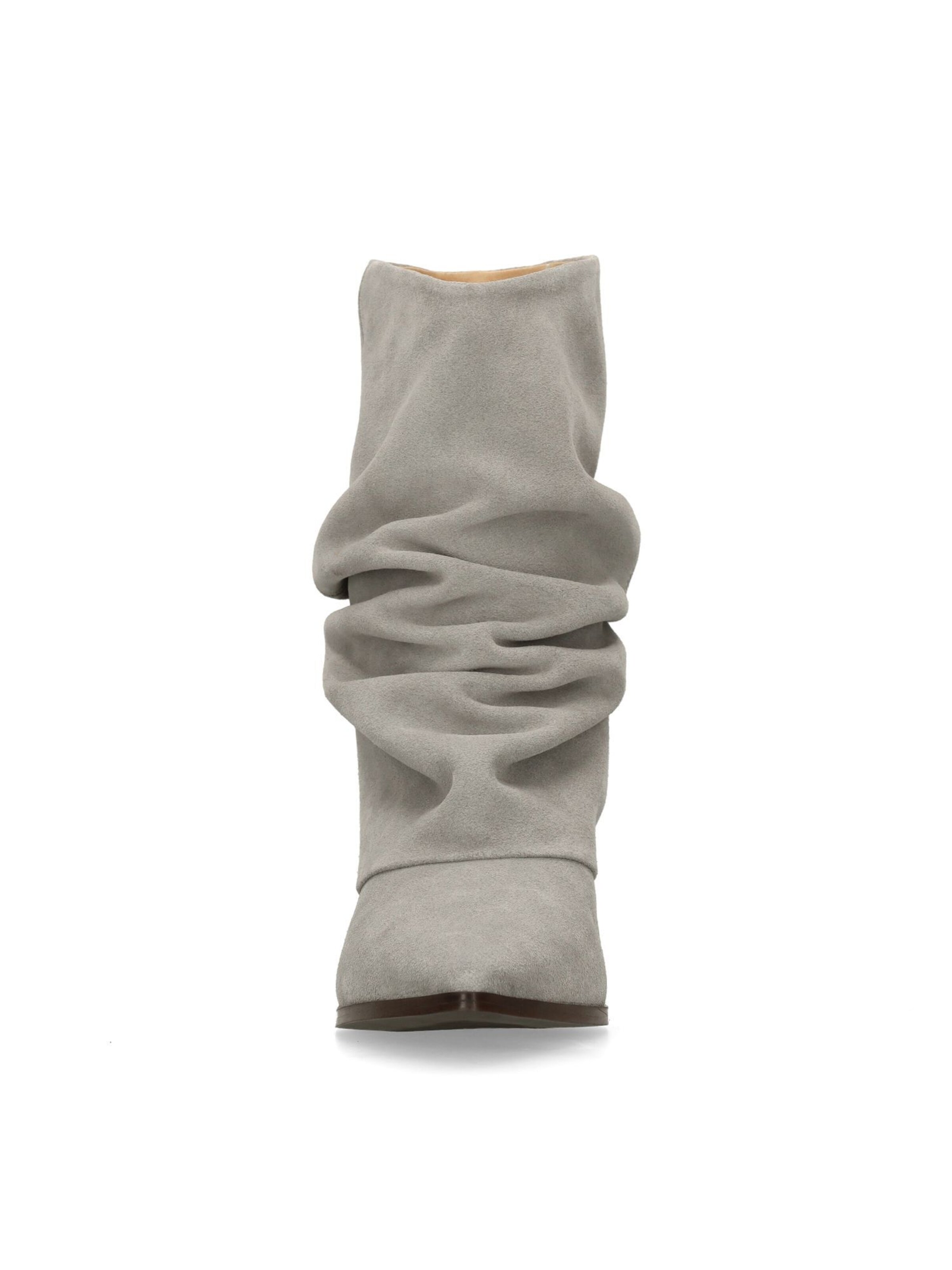 MANFIELD Stiefelette in Grau