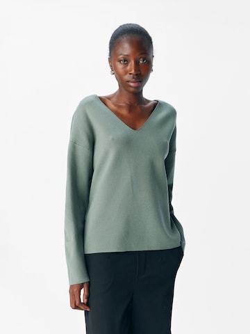 Pull-over 'OBJReynard' OBJECT en vert : devant