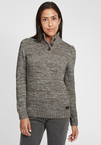 Oxmo Sweater 'Philicita' in Grey: front