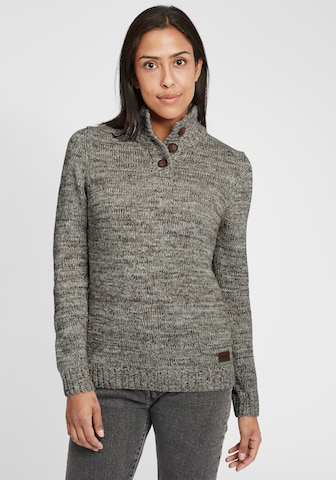 Oxmo Sweater 'Philicita' in Grey: front