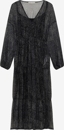 Pull&Bear Robe en noir / blanc, Vue avec produit