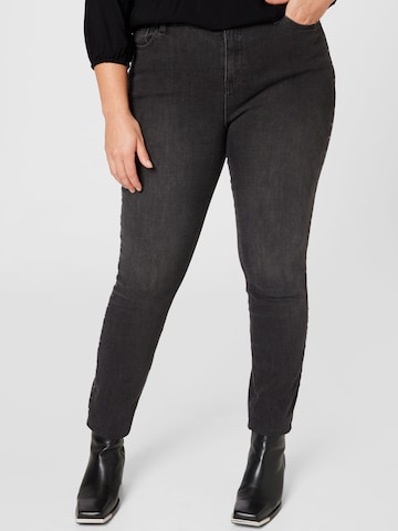 Zizzi Jeans 'LUNA' in Grey: front