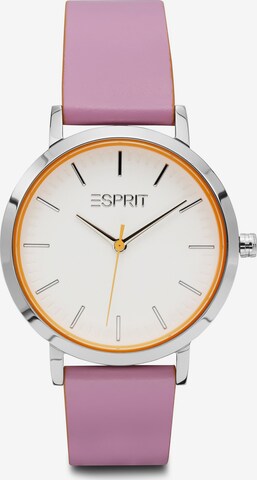 ESPRIT Analoog horloge in Lila: voorkant