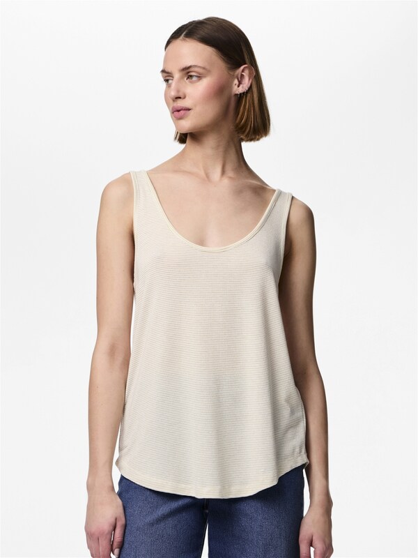 PIECES Top 'BILLO' in Wool White