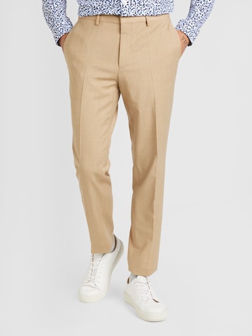 HUGO Regular Suit 'Arti/Hesten' in Beige