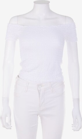 Chicorée Cropped Shirt M in Weiß: predná strana