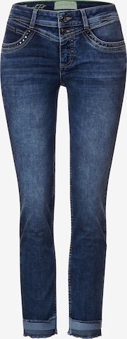 STREET ONE Slimfit Jeans 'Jane' in Blau: predná strana