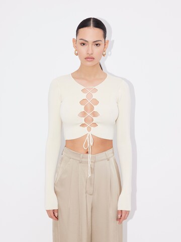 LeGer by Lena Gercke Sweater 'Nicoletta' in White: front