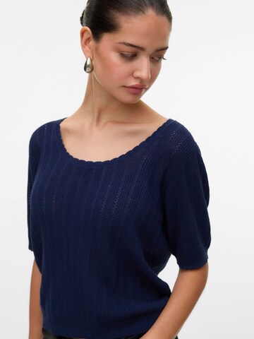 VERO MODA Trui 'VMLuxlight' in Blauw