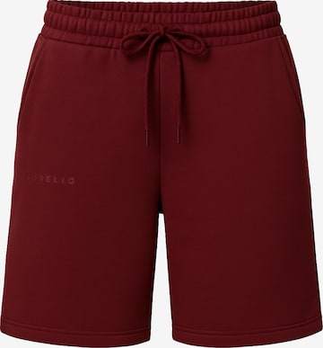 Eoselio Regular Housut värissä punainen: etupuoli