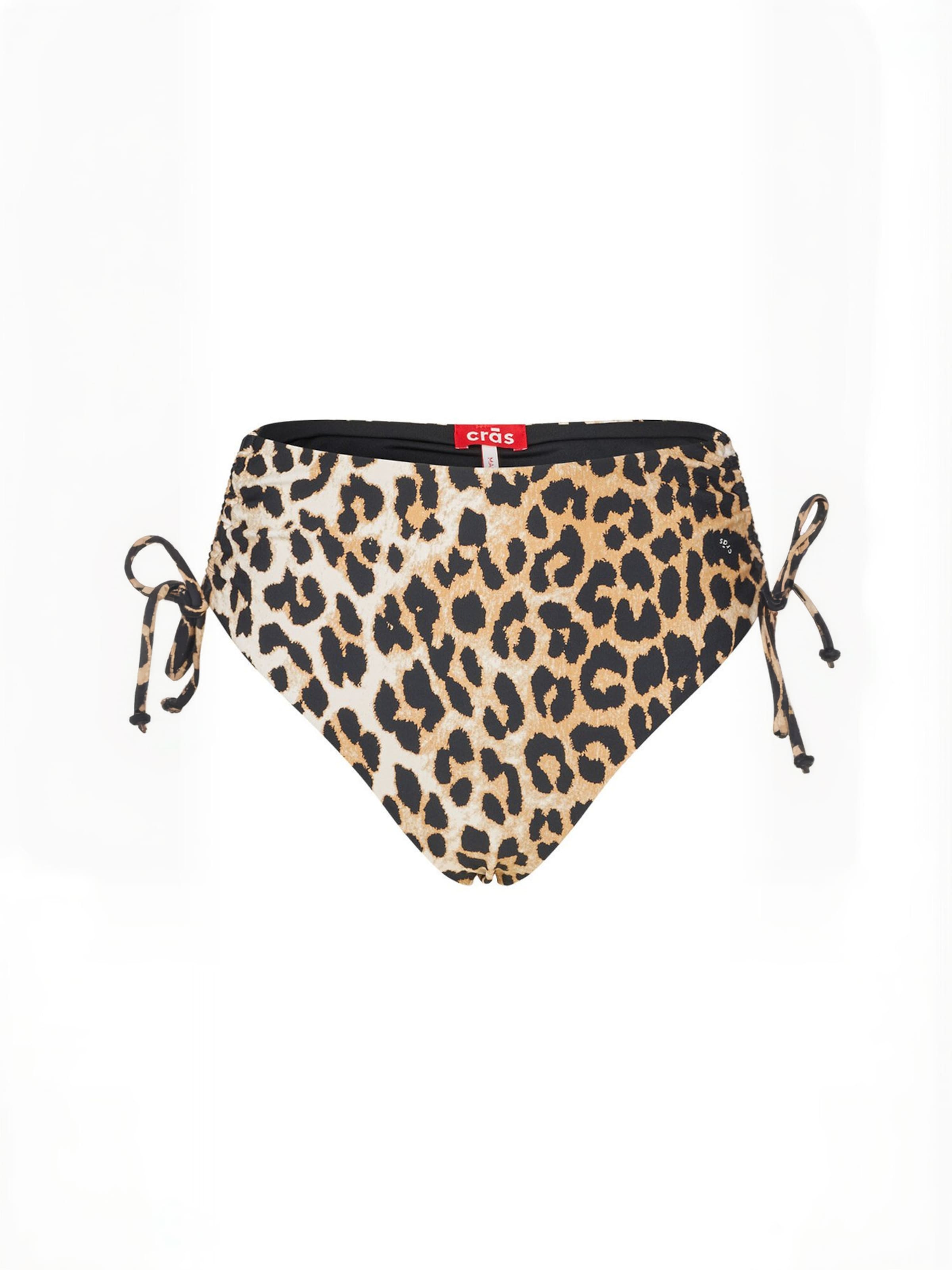 Crās - Cueca biquíni 'Hildacras' em bege: frente
