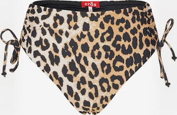 Crās - Cueca biquíni 'Hildacras' em bege: frente