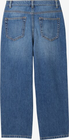 TOM TAILOR Loosefit Jeans in Blauw