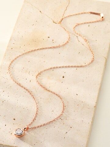 Hey Happiness Kette 'Crystal Love' in Gold