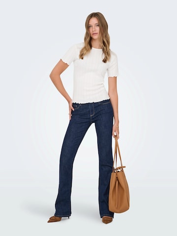 ONLY Shirt 'ONLTENNA' in Weiß