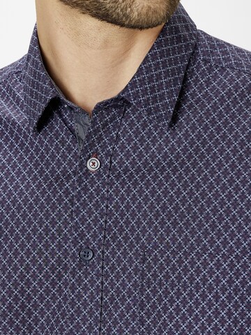 PADDOCKS Regular fit Button Up Shirt in Purple