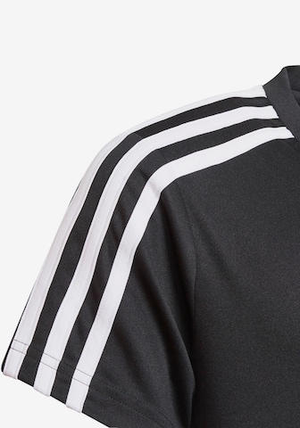 ADIDAS SPORTSWEAR Функционална тениска 'Designed 2 Move 3-Stripes' в черно