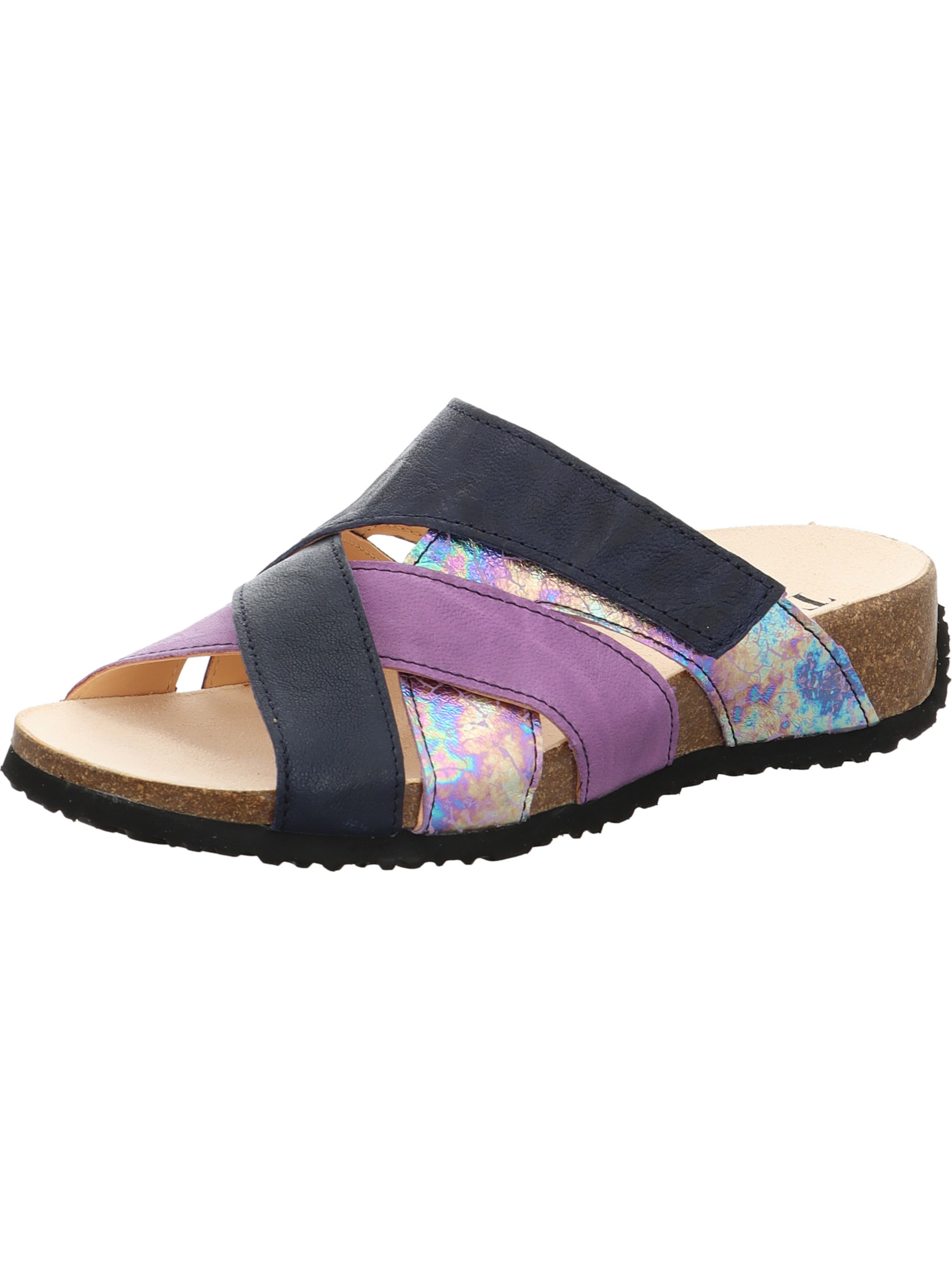 THINK! Pantolette 'Mizzi' in Blau: Vorderseite