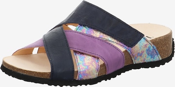 THINK! Pantolette 'Mizzi' in Blau: Vorderseite