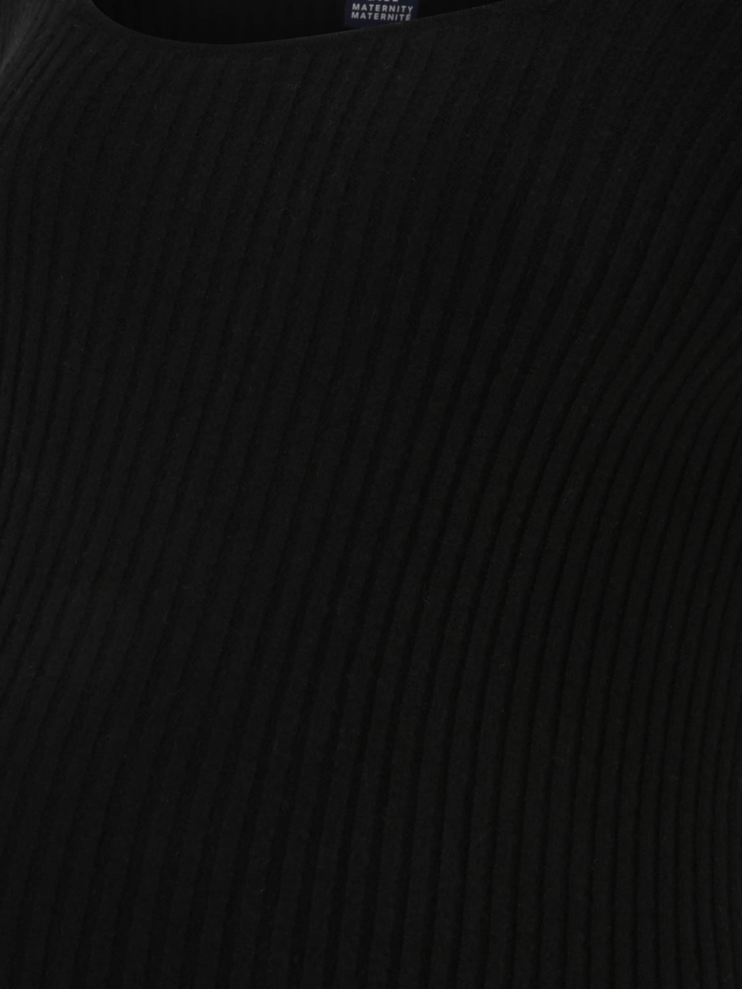 Gap Maternity Kootud kleit, värv must