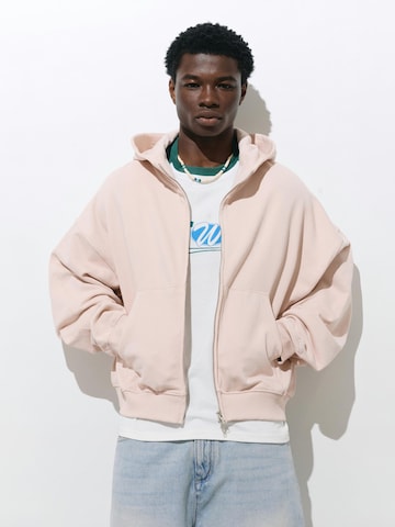 Pull&Bear Mikina 'STWD SURFER GALLER' – pink: přední strana
