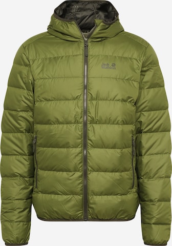 Giacca per outdoor 'HELIUM' di JACK WOLFSKIN in verde: frontale