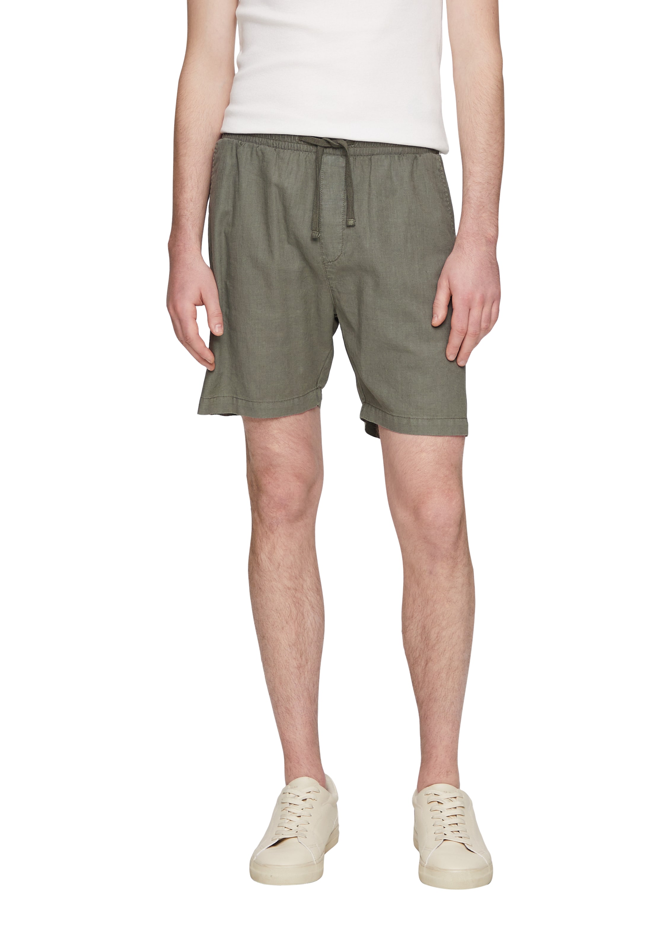 QS tavaline Püksid, värv roheline