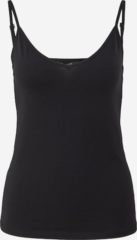 COMMA Top in Black: front