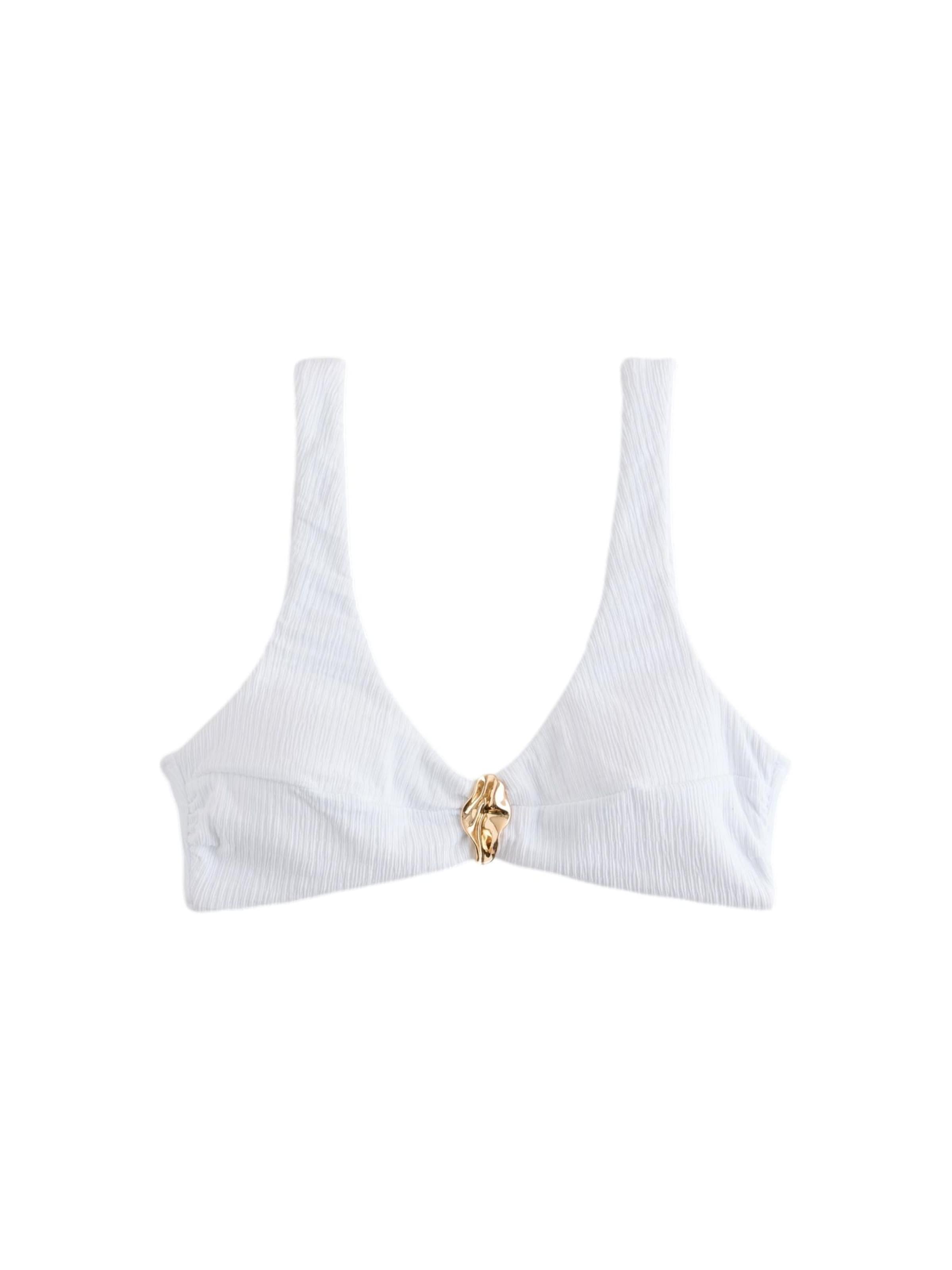 Next Hauts de bikini en 80 en blanc, Vue avec produit