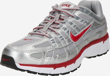 Nike Sportswear Низкие кроссовки 'P-6000' в Серебристый: спереди